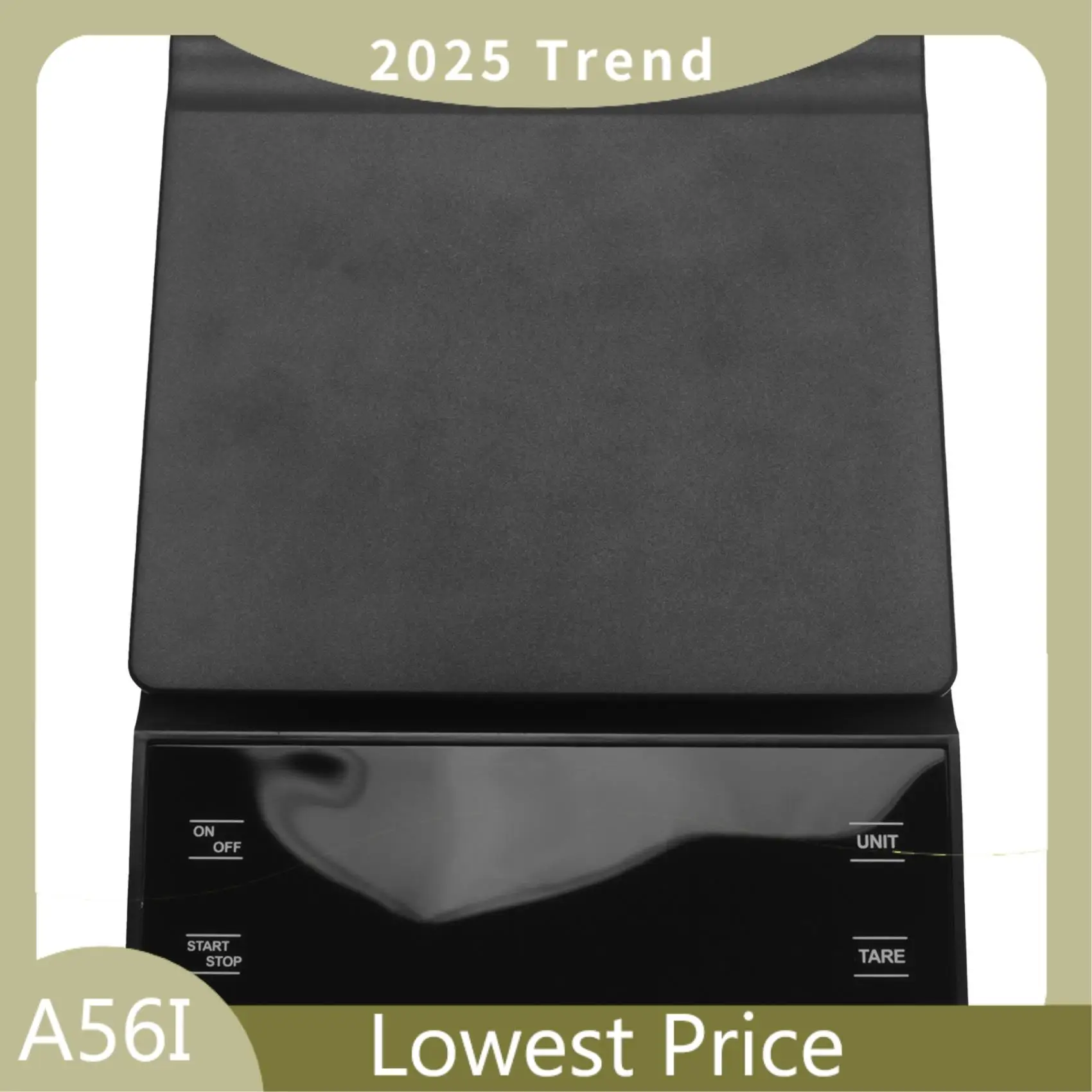 ABDD Coffee Scale With Timer 3Kg/0.1G High Precision Pour Over Drip Espresso Scale With Back-Lit LCD Display