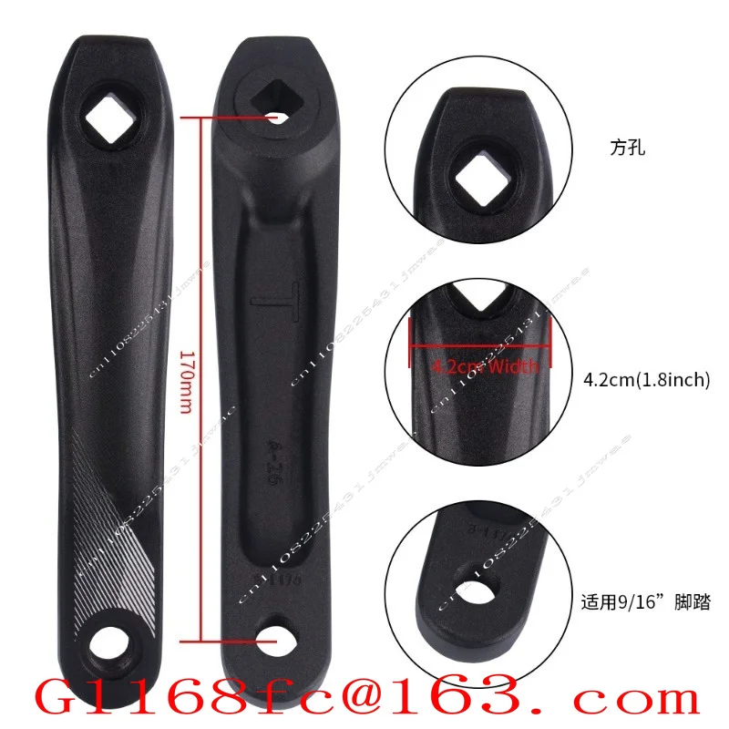 Mountain bike tooth plate 104BCD square hole crank positive and negative tooth single plate 7-12 speed upgrade accessories