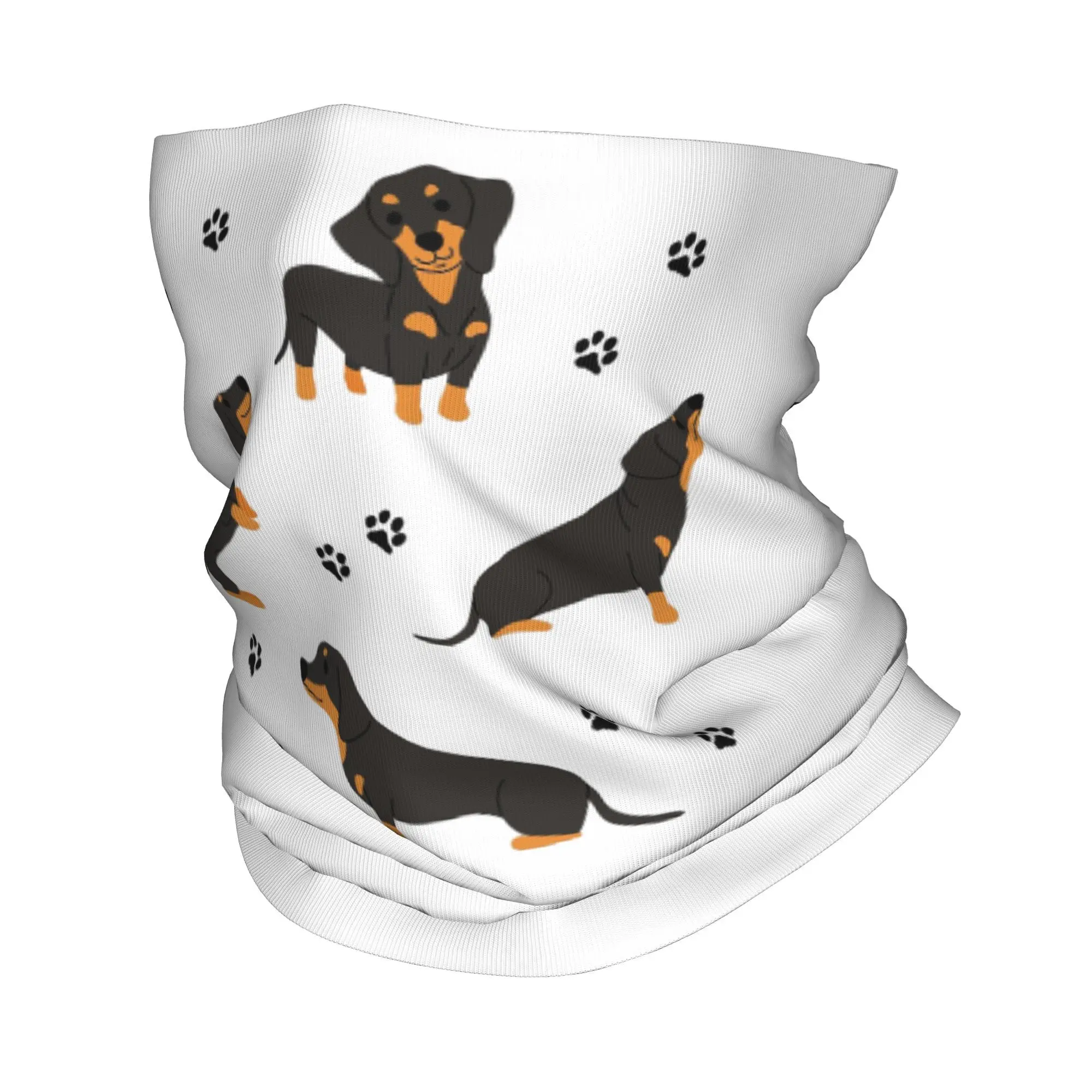 

Такса с рисунком собачьей лапы, бандана, гетры с принтом, волшебный шарф, многофункциональная Балаклава для езды на велосипеде, унисекс, для взрослых, всесезонные