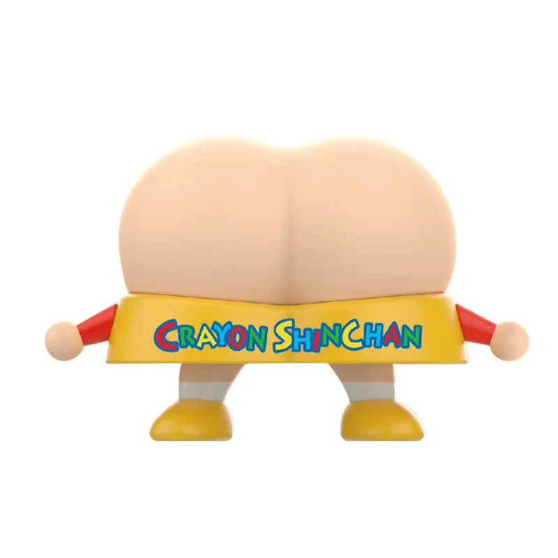 New Creative Crayon Shin chan Butt Patting Light USB Three Level Adjustable Soft Light Bedhead Silicone Cute Night Light Gifts