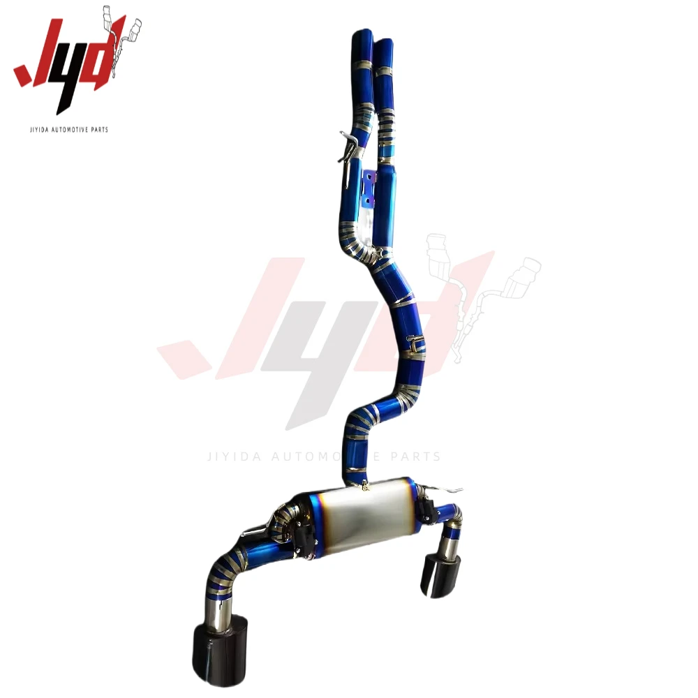 Popular Catback Exhaust for  TTRS 2.5T 2017-2023 SS304 Sport Exhaust System Muffler Polished Valve Exhaust Pipes Customized