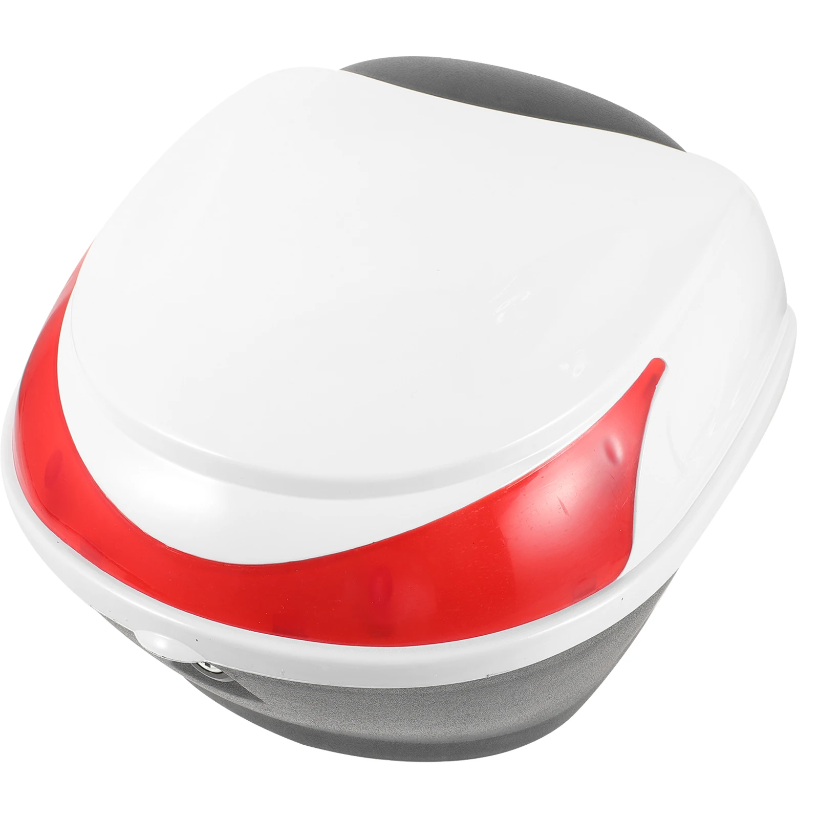 

Motorcycle Tail Box Small Plastic Storage Case White Holder Bike Tool Case Trunk Box For Riding Accessories Durability