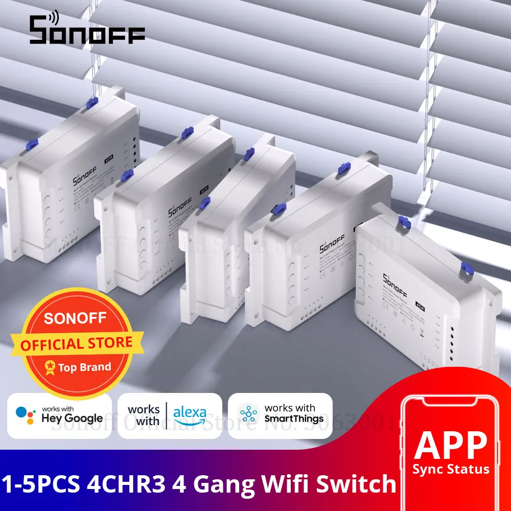 مفتاح ذكي 4CH3 من Sonoff: تقييم شامل لأداء ووظائف التحكم عن بعد في المنزل الذكي