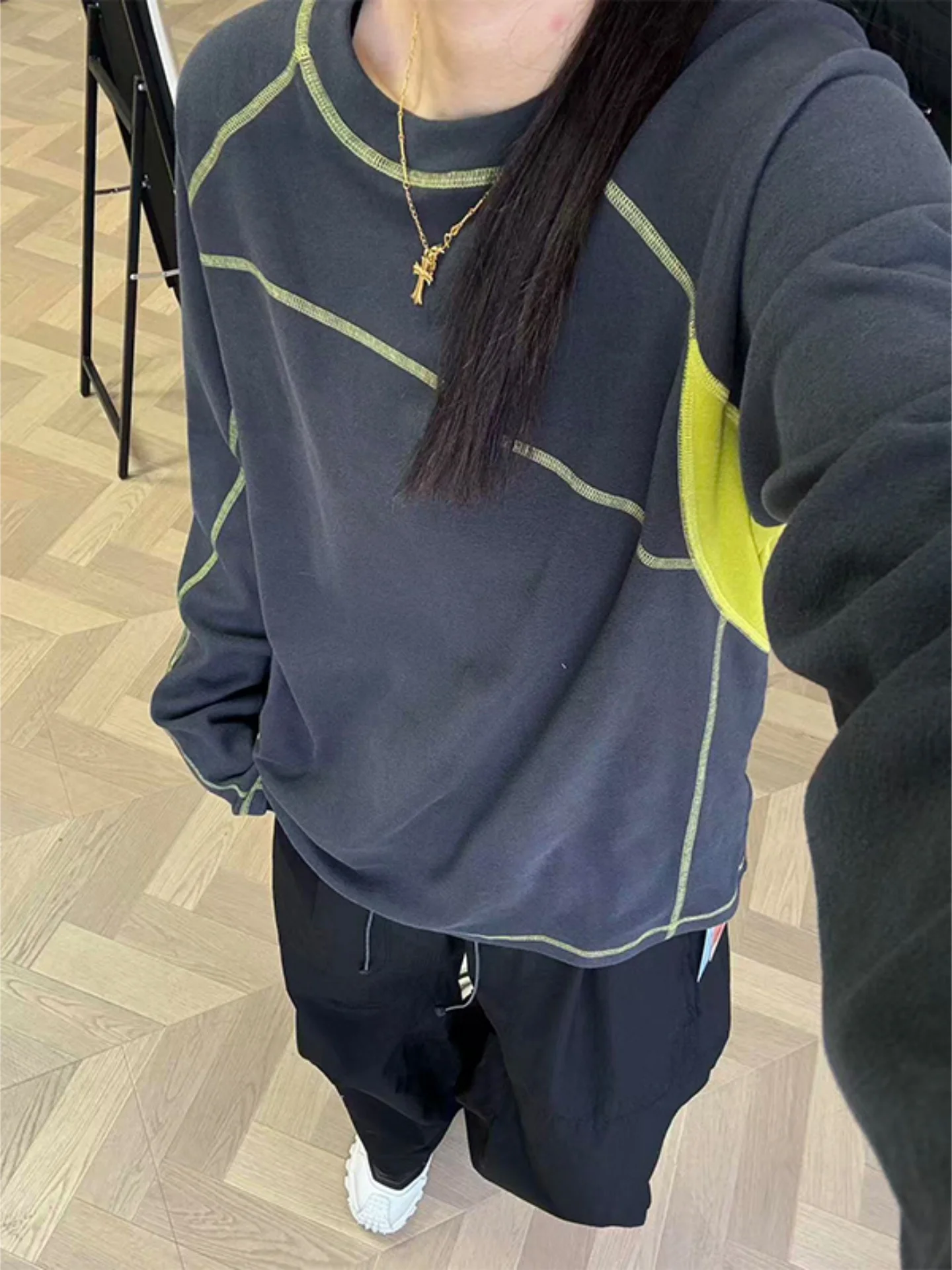 

Double-Sided Fce Long Sve T-irt Men's Winter Thi Warm Outdoor Sports Base Layer irt Color Blo Design Casual ...