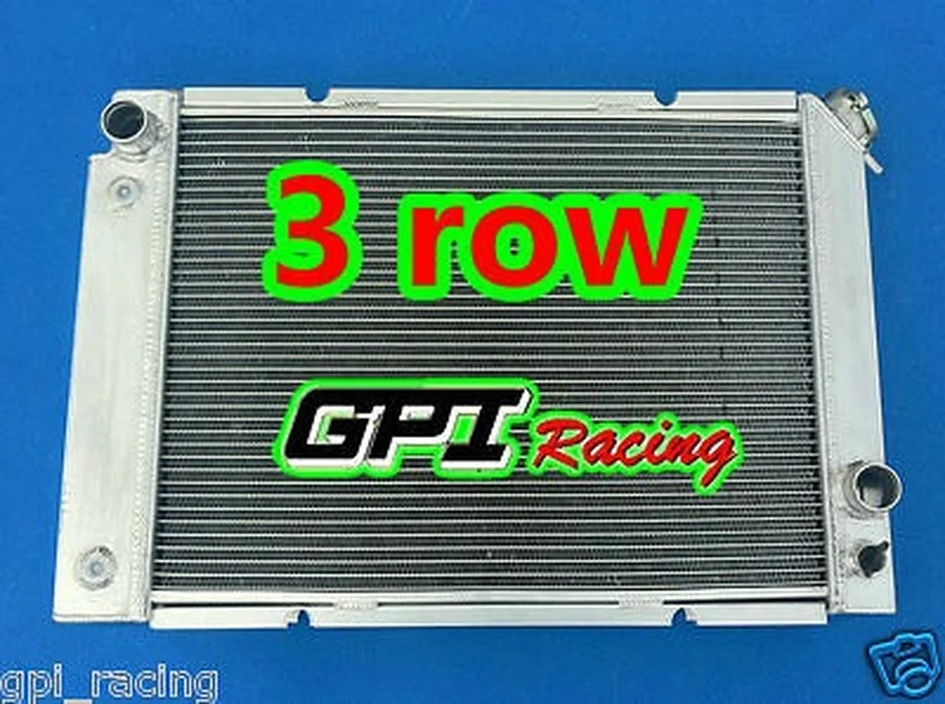 مشعاع السباق 1984-1988 لـ Pontiac Fiero 2.5L/2.8L I4/V6 85 86 87 تصميم نقل الحرارة المحسن للتبريد