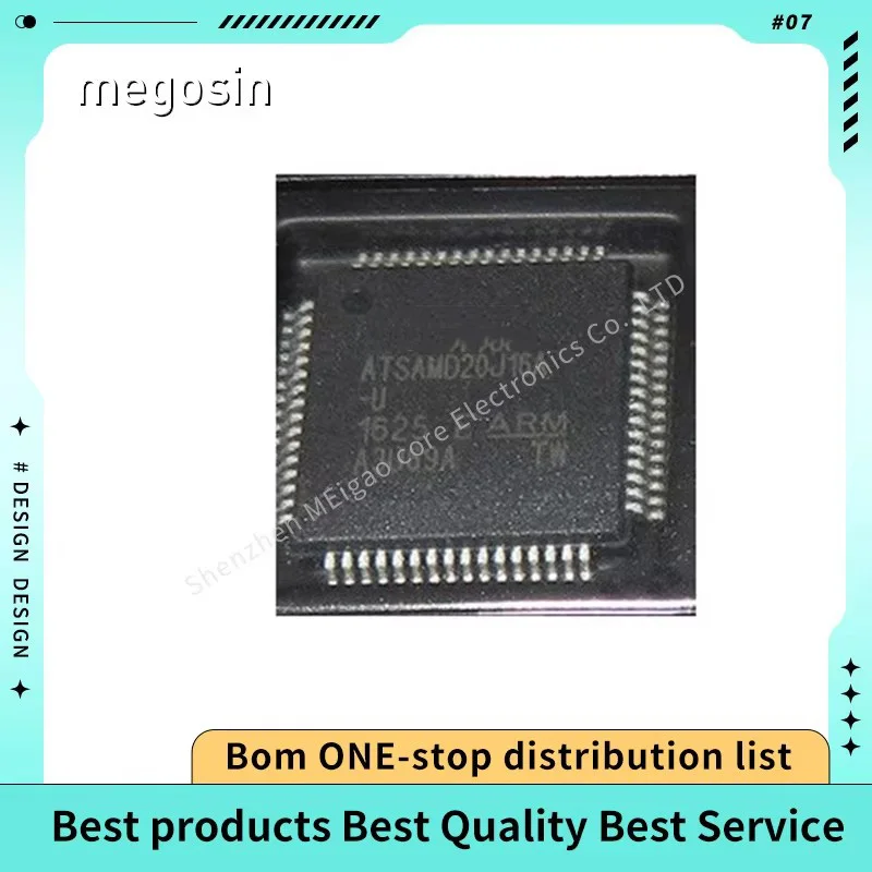 1pcs/lot ATSAMD20J16A-AU ATSAMD20J16A 20J16A QFP64 Microcontroller chips