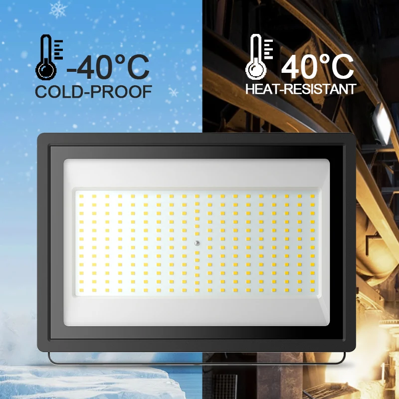 LED Flood Light IP66 Waterproof  Projector Reflector Spotlight 30W 50W 80W 100W 150W 200W Outdoor Garden Square Street Wall Lamp