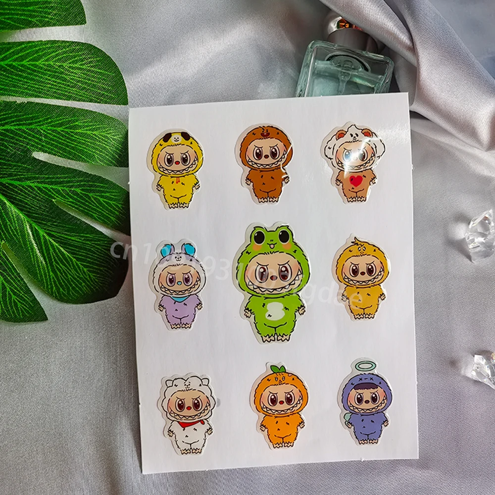 3D-koepel epoxy telefoonhoessticker op maat gemaakt populair decoratief harslabel gepersonaliseerde kristallen verhoogde gellogo jelly DlY-vormen