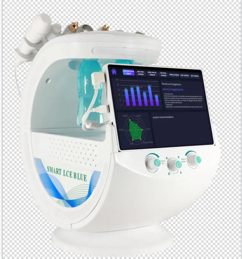 Smart Ice Blue Plus Deep Cleansing Micro Dermabrasion Technology Skin Detection & Care Solutions Technology