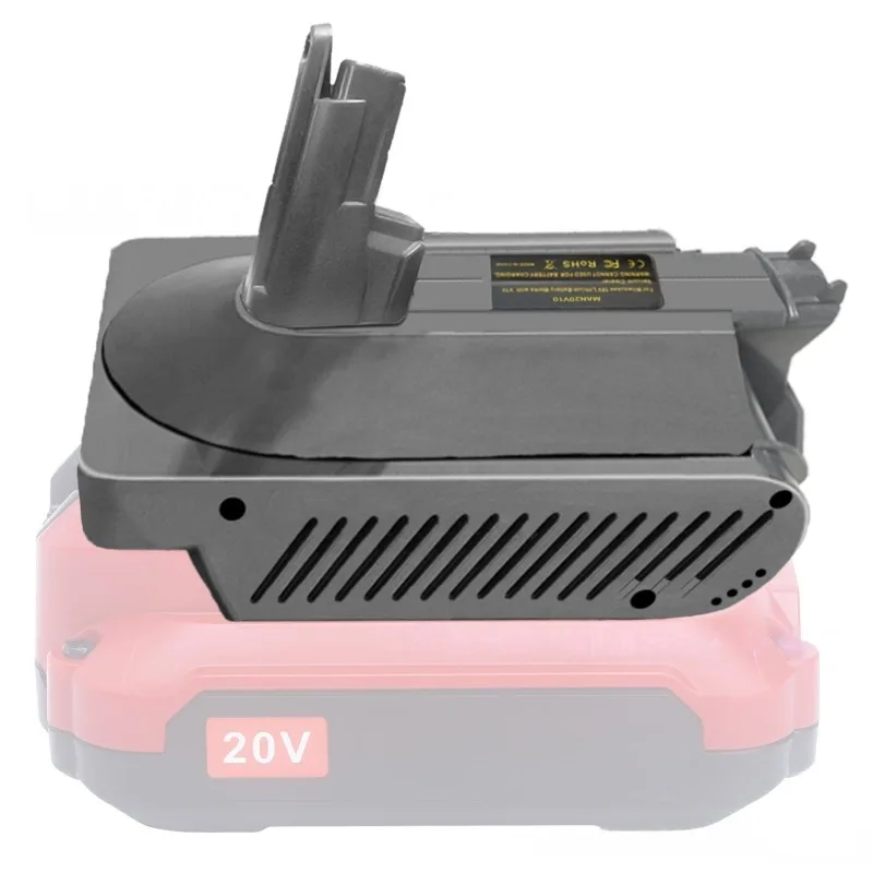 

MAN20V10 Battery Adapter Converter for Craftsman 20V Lithium Battery Convert To Suitable for Dyson V10 Series Vacuum Cleaners