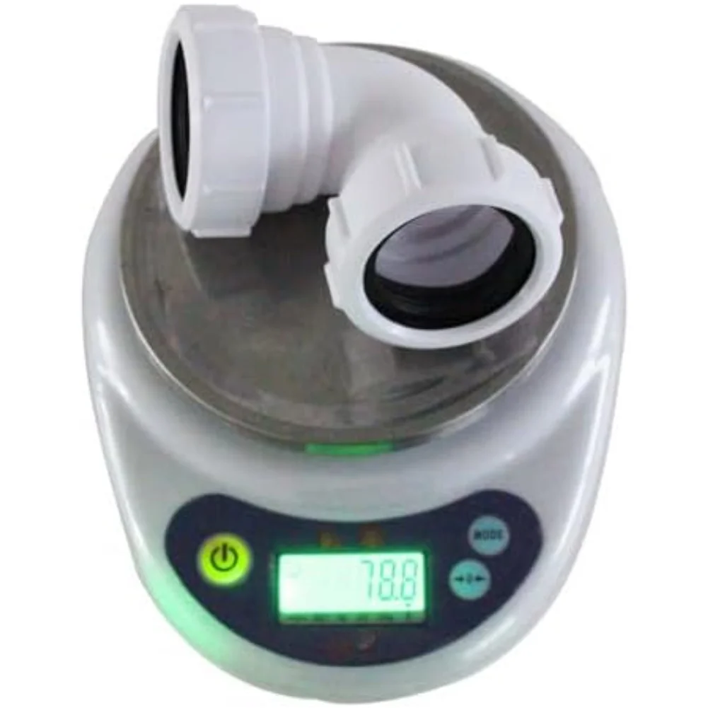 40mm PVC 90 Degree Angle Pipe Connector for Bathtub Shower and Sink Drain Applications with No Tools Required Setup