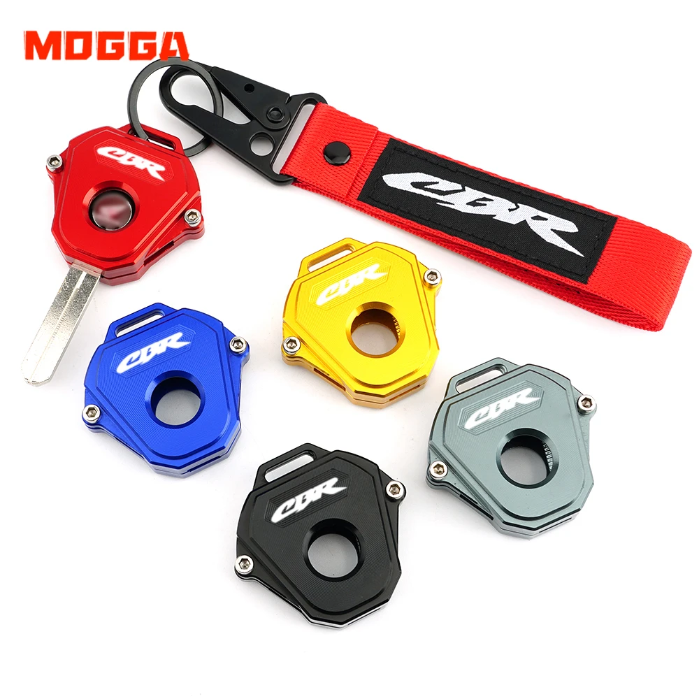 CNC Moto Key Cover Shell Case Keychain Keyring Key Holder For Honda Cbr650r Cbr500r Cbr250rr Cbr600rr Cbr1000rr Cbr 650R 1000RR