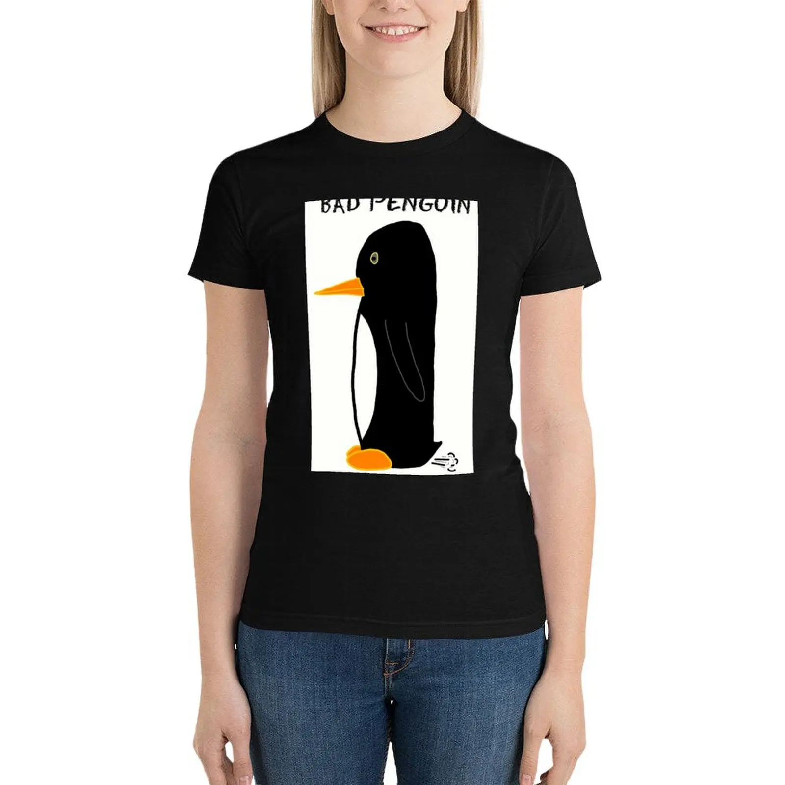 Bad Penguin T-Shirt summer tops tees ariat shirts for Women