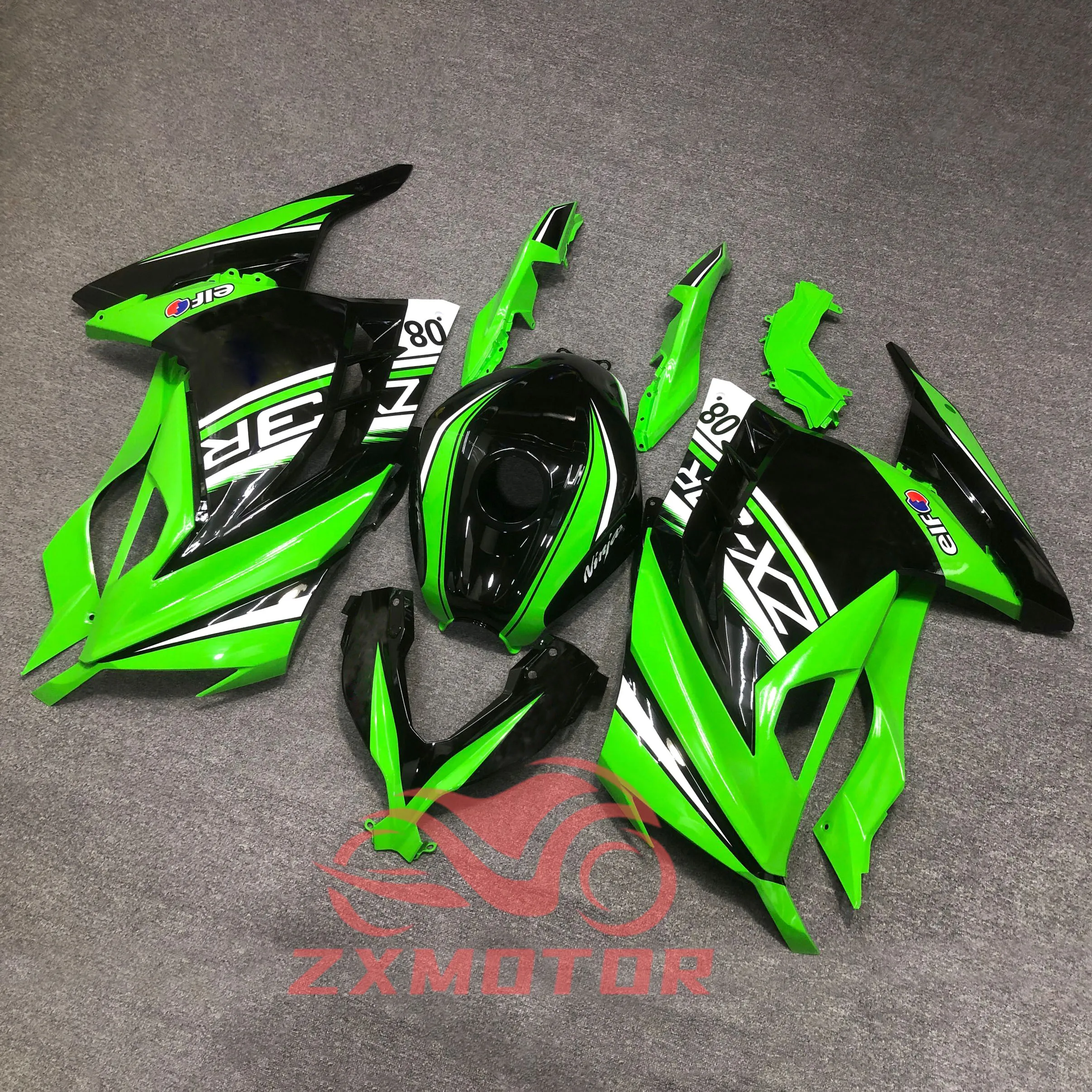 Ninja 300 R 13 14 15 16 17 Fairings for Kawasaki Ninja 300R 2013 2014 2015 2016 2017 Motorcycle ABS Plastic Fairing Kit