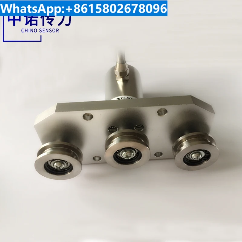 

Zhongnuo manufacturer's direct sales three pulley tension sensor is used for measuring steel wire, wire, and textile yarn