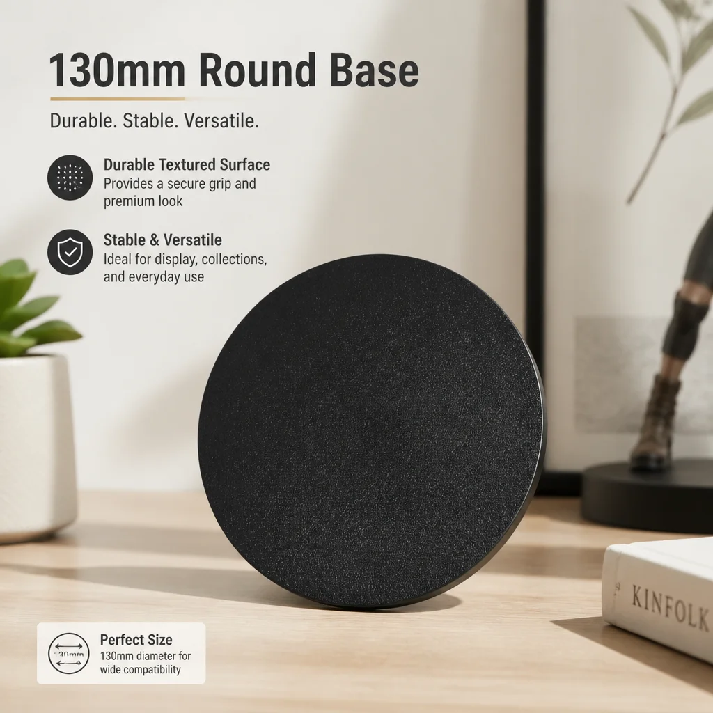 130mm Round Bases - Miniatures Bases for  40k models view 5