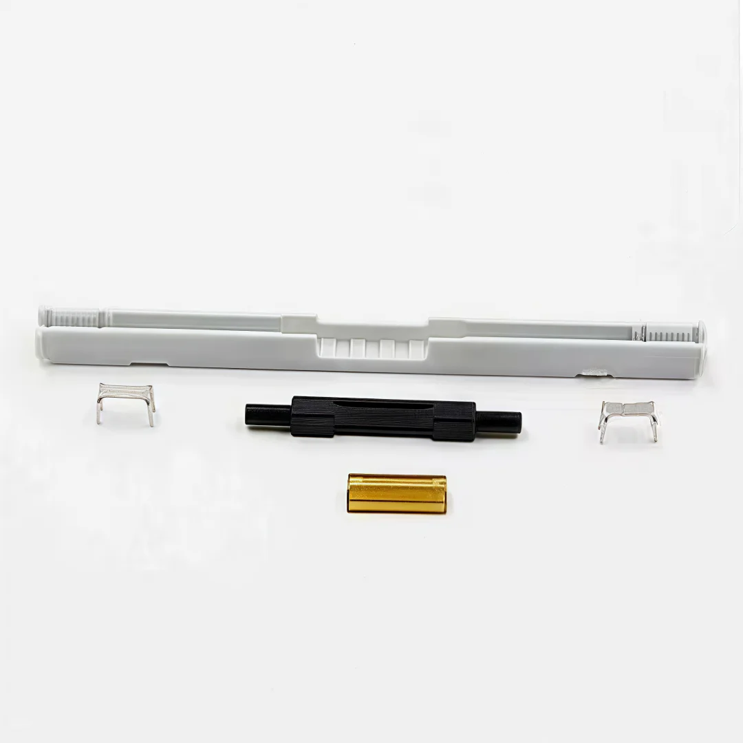 SUMMITEK L925BP Fiber Optic Mechanical Splice Drop Cable Splice Bare Fiber Cold Connector with Housing Mechanical Splice