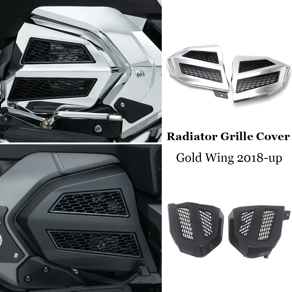 Motorcycle Accessories Radiator Grille Cover Guard Fairing Engine Transmission Covers For Honda Goldwing GL 1800 F6B 2018-2023