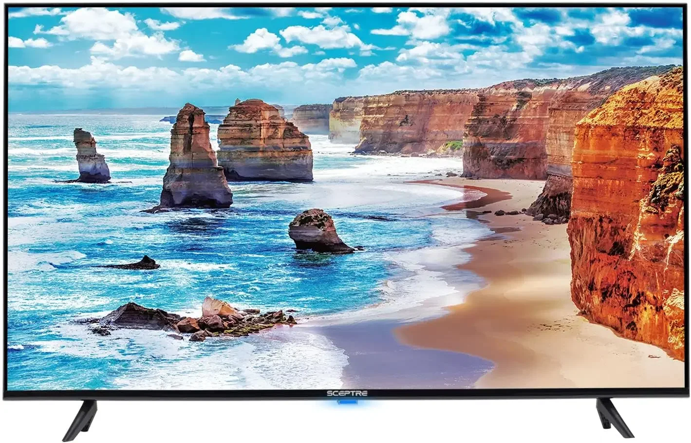 43 "LED HDTV 3X HDMI 2.0 HDCP 2.2 VESA جدار جاهز، معدن أسود 2018 رابط متنقل عالي الوضوح (MHL) MHL يسمح البث