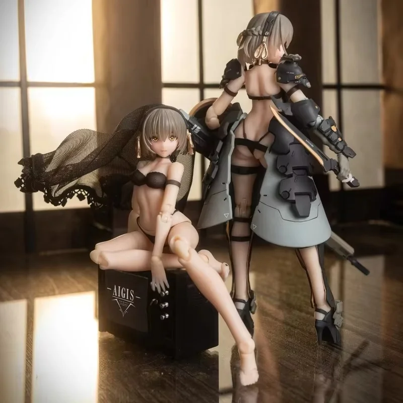 Snail Shell Victoria 1/12 Scale Anime Action Figure Front Armored Girl Mobile Machine Desktop Decor Collectible Toy Gift