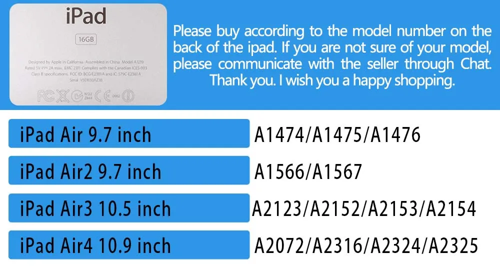 새로운 IPad Air 5 2022 태블릿 케이스 Apple IPad Air 1 2 9.7 "/Air 3 10.5"/Air 4 10.9 "Anti-fall Stand Pu 가죽 보호 커버