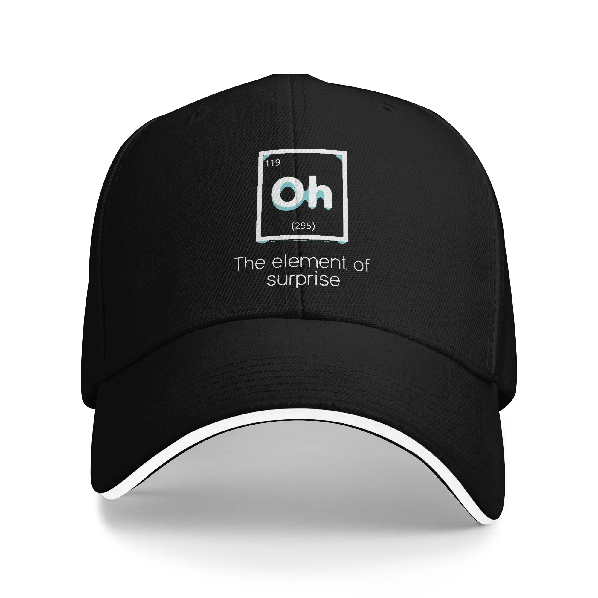 Oh... the element of surprise  Sandwich Caps Adult ,Hip-Hop,Baseball Caps  Hats Adjustable Snapback Caps Sports Cap Washable Cap