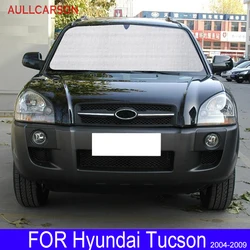 For Hyundai Tucson JM 2004 2005 2009 Sunshades UV Protection Curtain Sun Shade Visor Front Windshield Protector Car Accessories