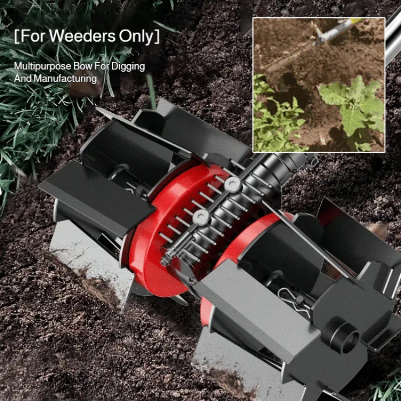 

Universal deep plowing accessories lawn mower special weeding oblique knife loosening wheel