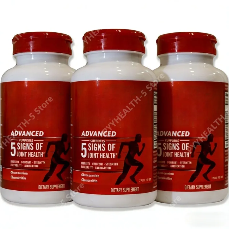 

Advanced Glucosamine Chondroitin Joint Support Supplement, Supports Mobility Comfort Strength Flexibility & Lubrication