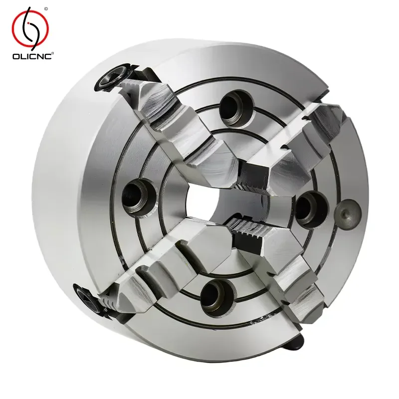 2026 CE Machine Tools Accessories 160mm Lathe Chuck K72 4 Jaws Independent Chucks 125mm 160mm 200mm Lathe Chuck for CNC