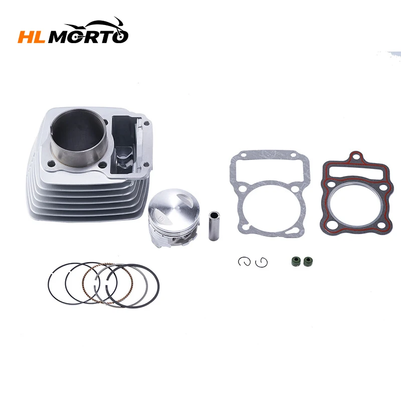 

High Quality Motorcycle Cylinder Kit 62mm Bore Piston Rings For Honda CG150 Engine 150cc 162FMJ Dirt Pit Bike Euro III