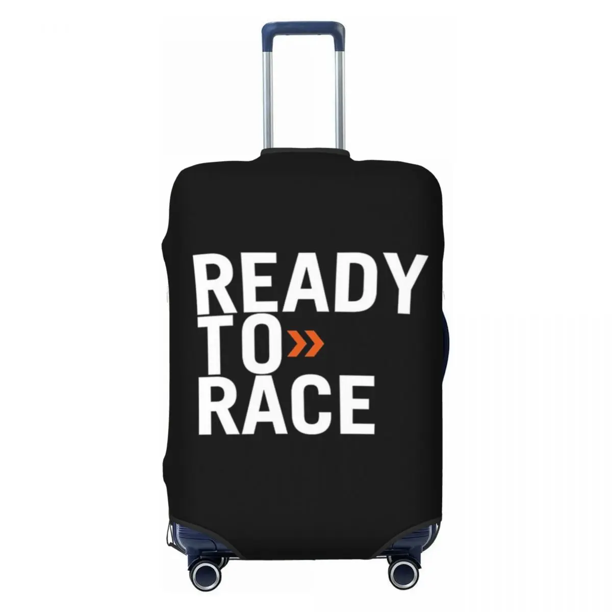 

Custom Ready To Race Suitcase Cover Elastic Racing Sport Luggage Covers Protector for 18-32 inch