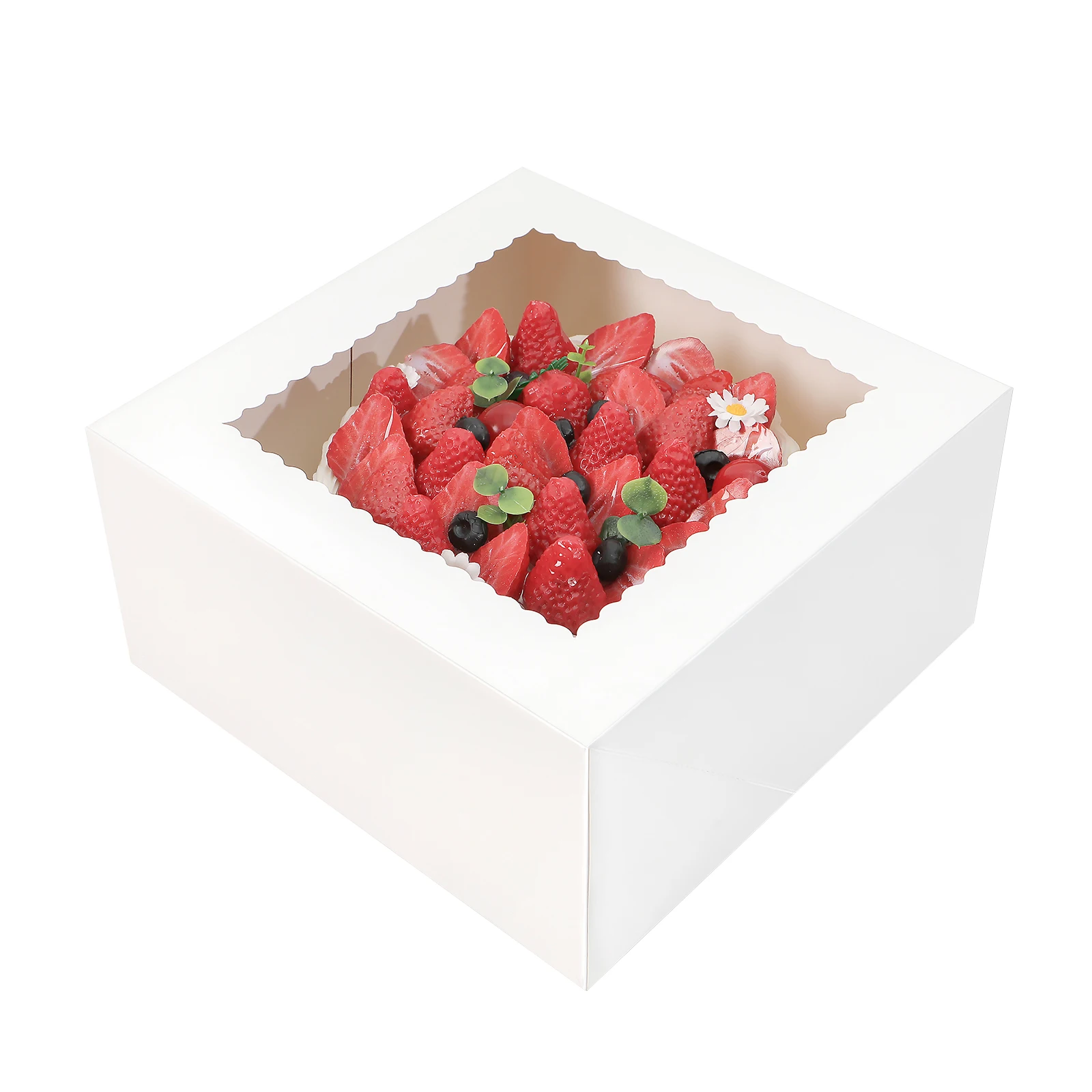 

15 Cake Boxe Bakery Boxes with Window Pasteles for Cake Pie Bundts Dessert Cookies Pastry Brithday Party Weding Valentine's Day