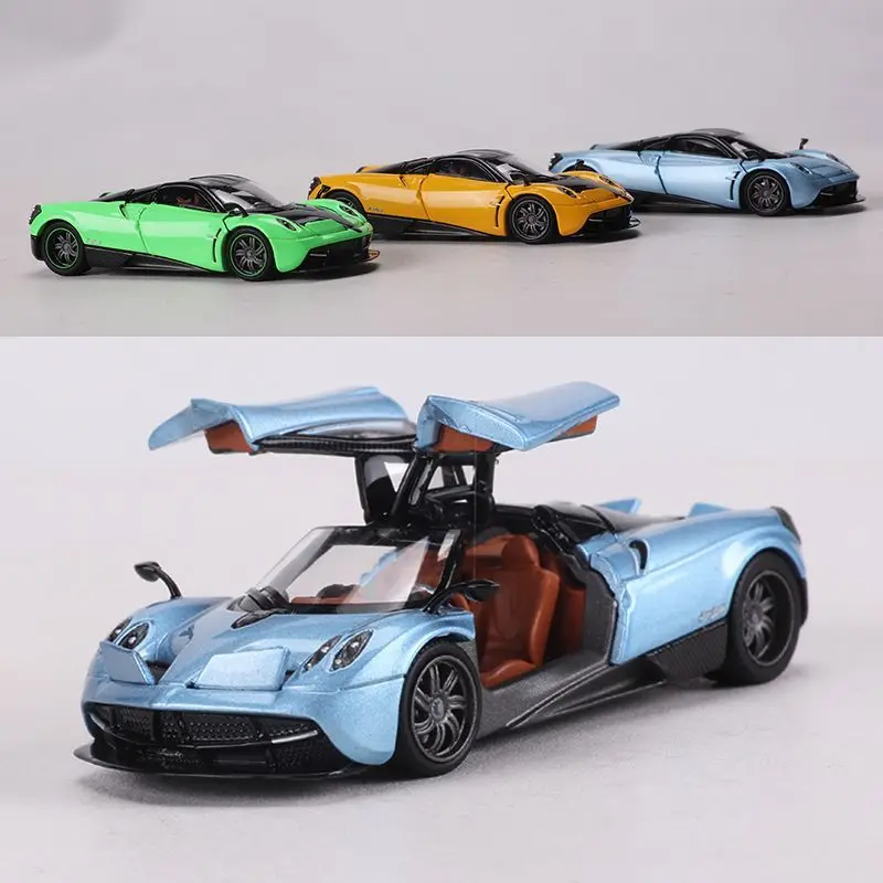 HKM 1/64 Pagani Huayra Legering Motorvoertuig Speelgoed spuitgieten Metalen Model Collectie Jongen Kerstcadeaus