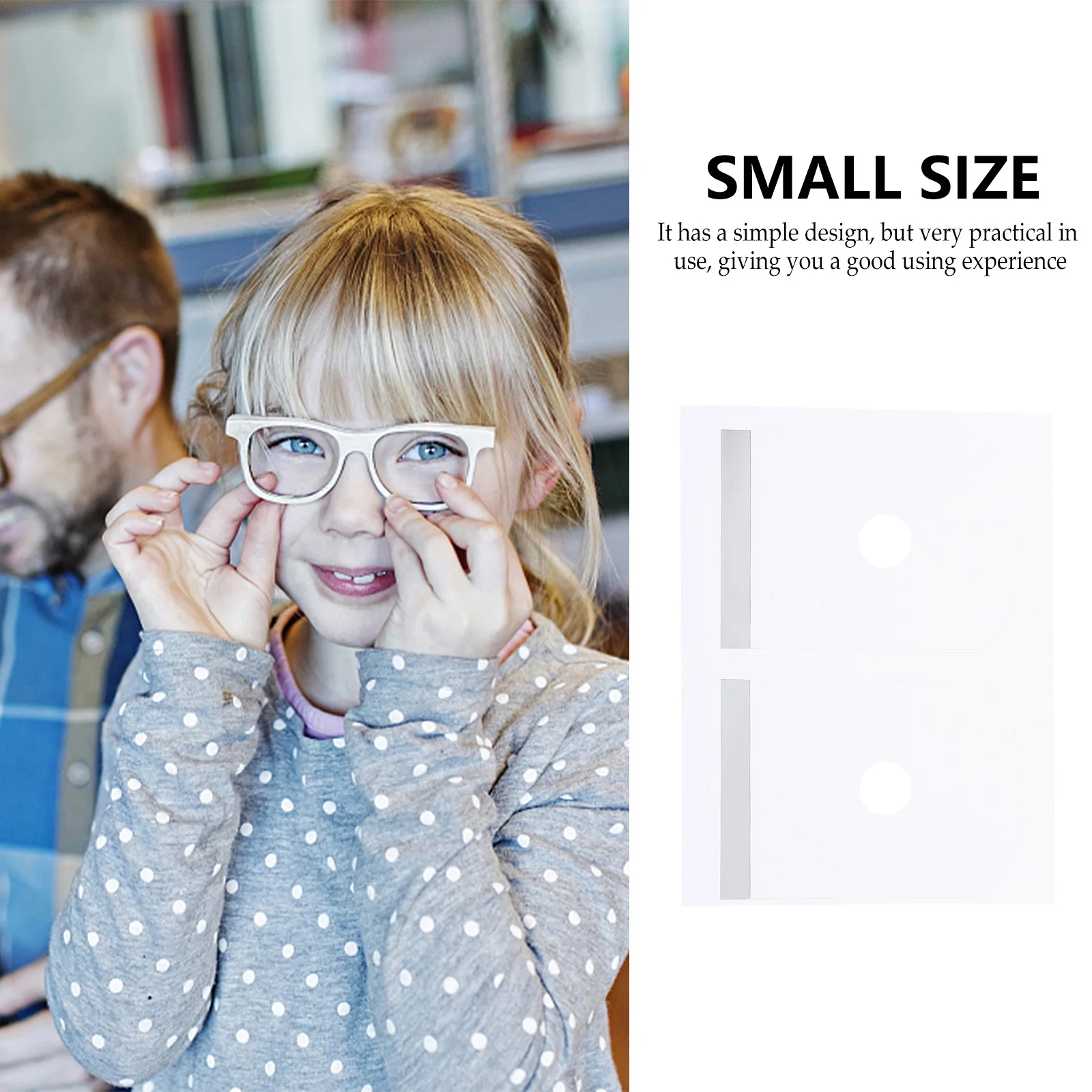 

200Pcs Optical Lens Processing Non-Slip Sticker Waterproof Eyeglass Lens Protective Pad Glasses Processing Accessories