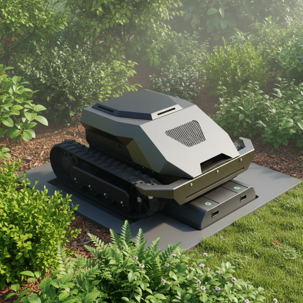 

Grace 200cc 60L Cordless Remote Control Lawn Mower Heavy-Duty Long Battery Life Adjustable Cutting Height