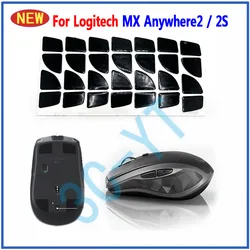 1-10 Conjunto de Pés Patins Pads Para Logitech MX Anywhere2 2S Mouse Sem Fio Preto Anti Skid Sticker