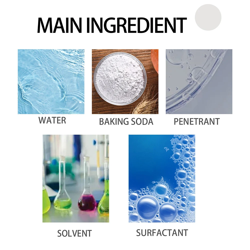 Powerful Rim Brake Buster Spray Automobile Wheel Cleaner 120ml Car Wash Wheel Cleaning Spray for Cleaning Wheels and Tires