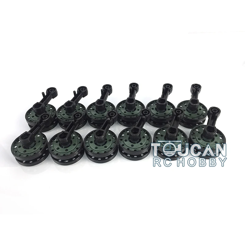 

Heng Long Accessories 1/16 Soviet KV-1 RC Tank 3878 Plastic Road Wheels Spare Parts DIY Model TH00356