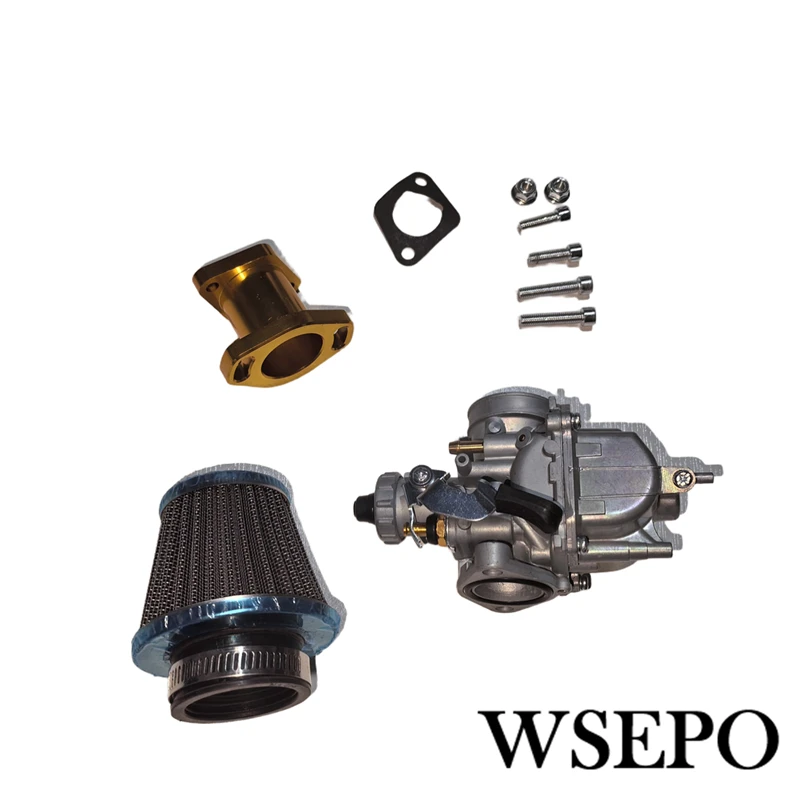 

Комплект карбюратора VM22 с воздушным фильтром в форме гриба и впускным отверстием Подходит для мини-байка 212CC 196CC Performance Race Kart Engine