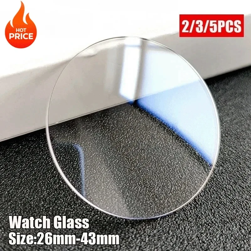 1-5PCS Universal Gehärtetes Glas Smartwatch Screen Protector Schutz Film 28mm 30mm 32mm 38mm 40mm 41mm 42mm Durchmesser 26-46mm