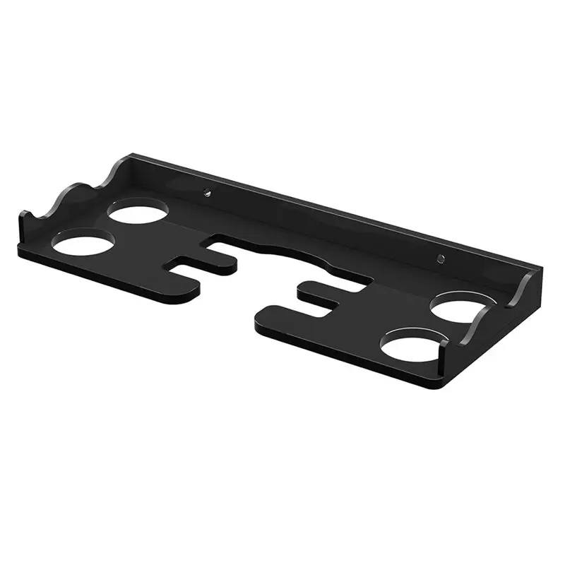 HOTB72A Table Tennis Racket Display Wall Mount Shelf Rack Table Tennis Paddle Holder Paddle Mount
