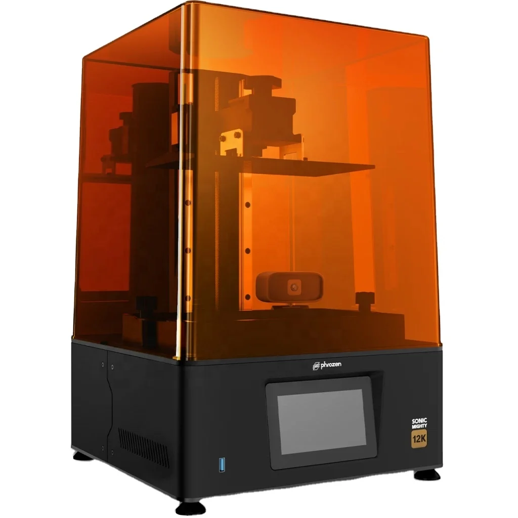 Phrozen Wholesale Sonic Mighty 12K Monochrome Large Print Size 218x123x235mm LCD Resin 3D Printer 3