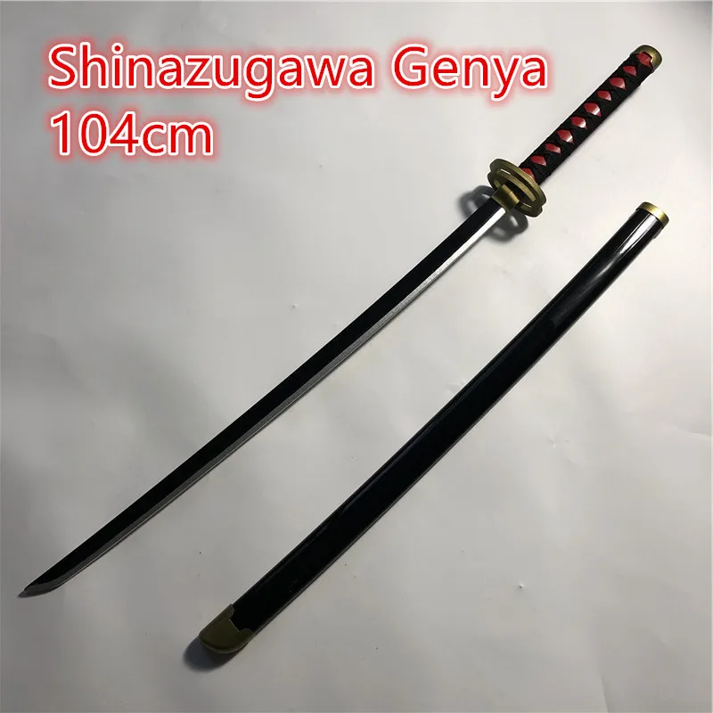 1:1: Kendazugawa Genya Sword, Igflats Obanai Cosplay Prop Weapon, Uzui Tengen Props Knife, 104cm