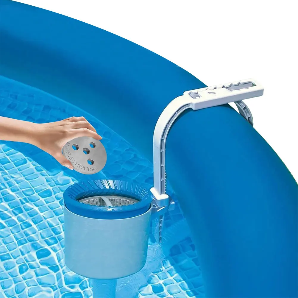 

Утяжелитель для корзины скиммера солевого бассейна, цинковый анод, утяжелитель для корзины скиммера, цинковая анодная пластина, для фиксации корзины скиммера