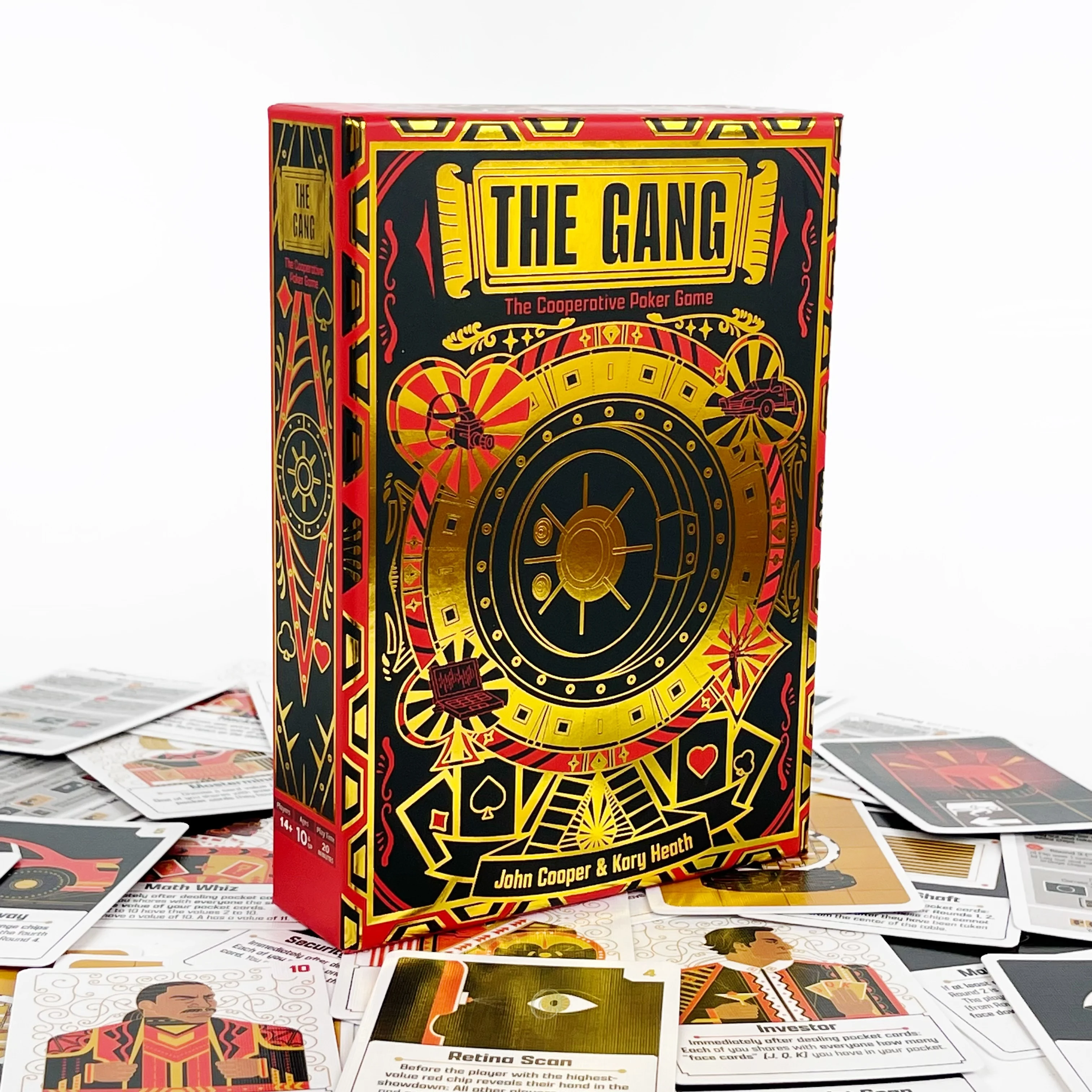 

Card Game: THE GANG – SDJ Award-Winning, Texas Hold'em Style Strategy Game, Essential for Family Party Nights