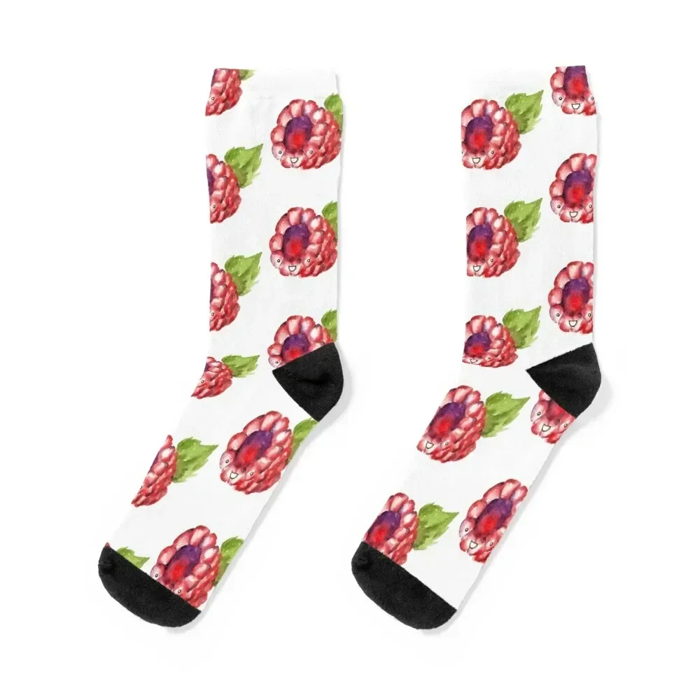 

Happy Raspberry Socks ankle anti slip football luxe Rugby Socks Women's Men's