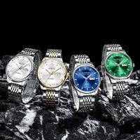 1pc GUANQIN Men's Watch Fully Automatic Mechanical Watch Waterproof Luminous Calendar Business Original Luxury Watch For Men