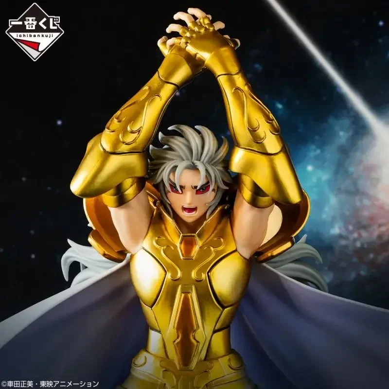 Bandai-Ichiban Kuji Saint Seiya Action Figure, Gold Saint Edição, Seiya, Saga, Phoenix, Ikki, Anime Model Toys, Presentes, genuíno, em estoque