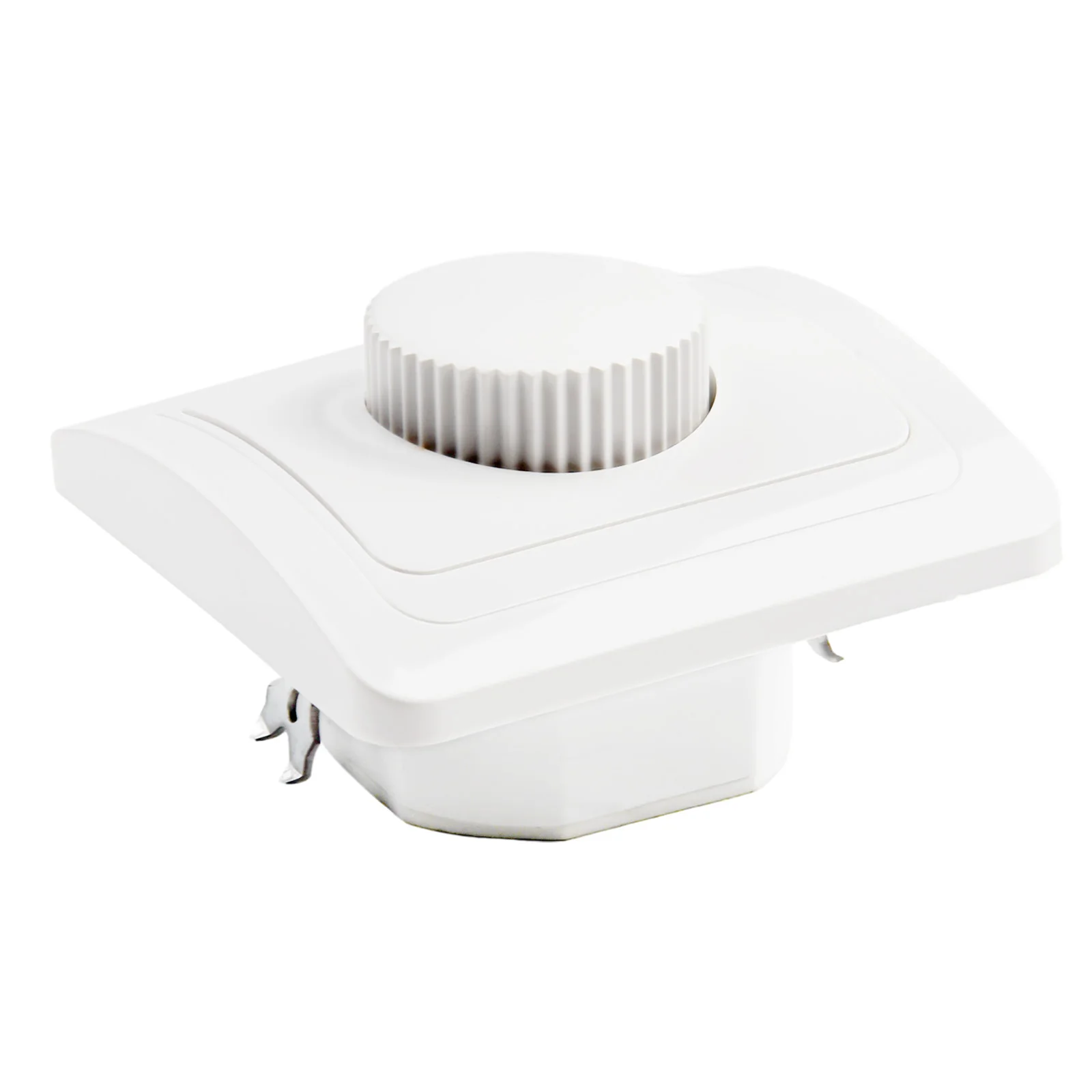 

High Quality Dimmer Switch Dimmer Switch Parts White 230V 4 Bis 300W 81*81mm AC 200V-250V Dimmable Lamps Drehdimmer Schalter